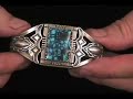 Navajo Silver & Turquoise Bracelet Video Navajo Silver & Turquoise Bracelet Video