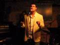 Adam Brazier performing Evaporated