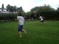 Jugant a Futbol a la Torre deL Ruben