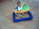 Mikey almost walking