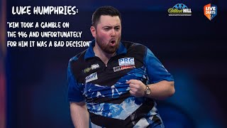 Dimitri van den Bergh on comeback win over Adrian Lewis: “I have no idea how I did it!”