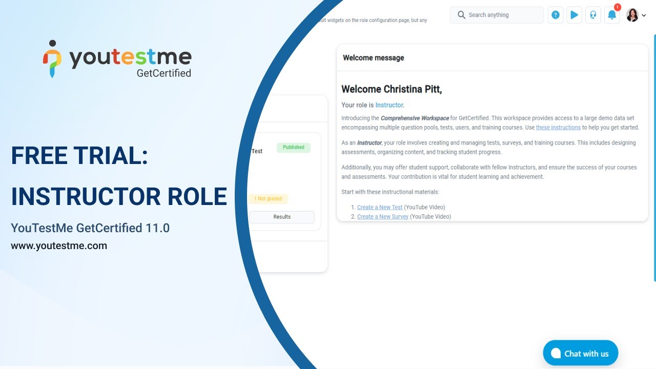 Streamlining Test Creation with Instructor Role