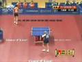 2008 WTTC- Andrei Filimon Amazing Backhand vs. Wang Liqin