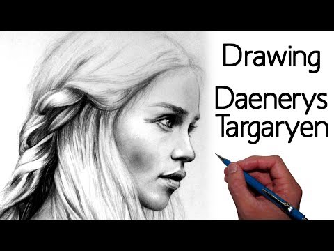 how to draw khaleesi