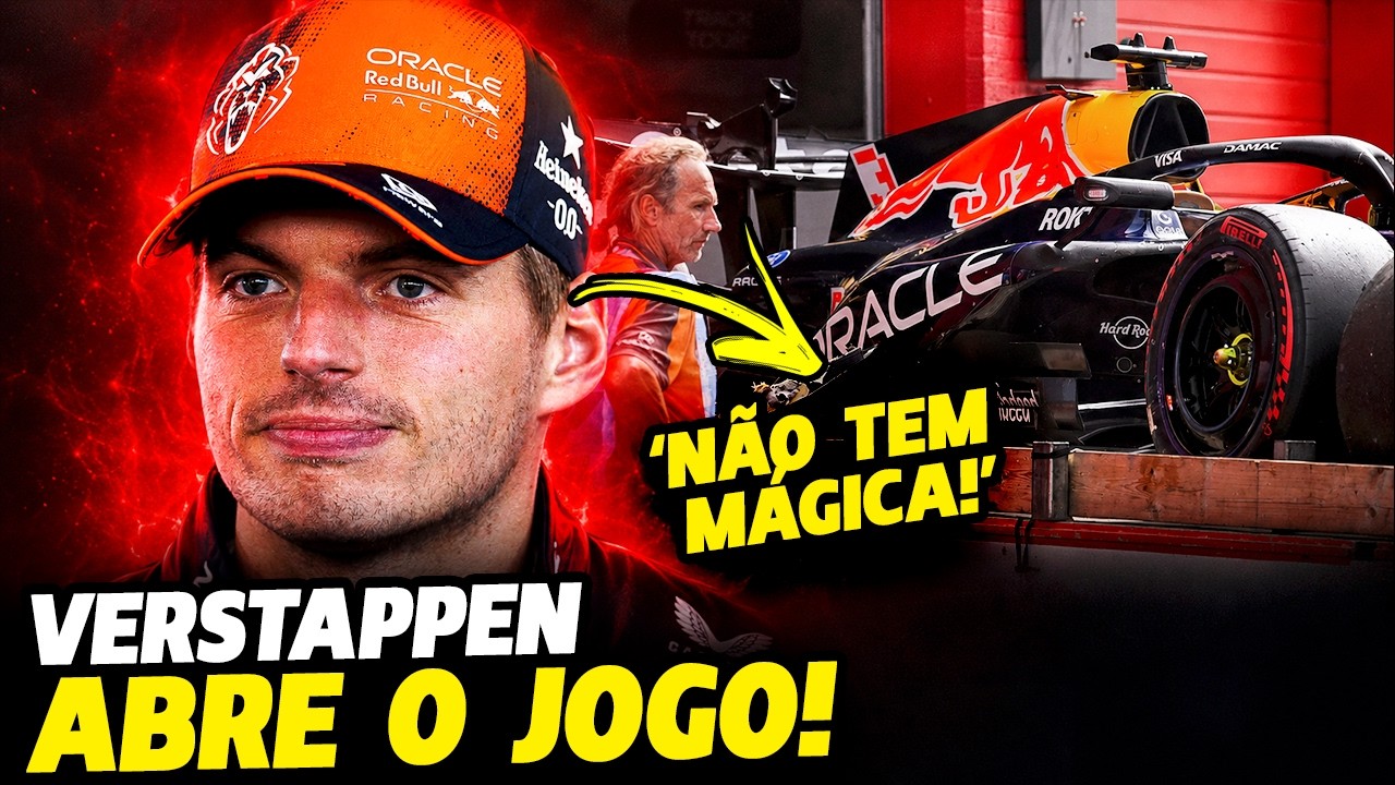VERSTAPPEN ADMITE REALIDADE DURA NA RED BULL E CELEBRA FOLGA | FÓRMULA 1