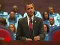Obama Speaks to Churchgoers on Father's Day