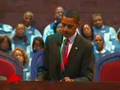 Obama Speaks to Churchgoers on Father's Day