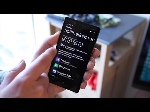 Notification and Actions on Windows Phone 8.1
