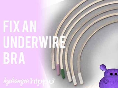 how to repair underwire bra