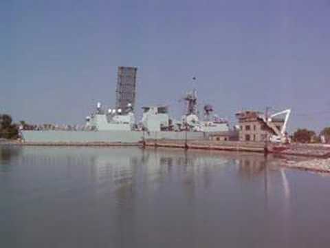 HMCS Halifax in Welland Canal #2