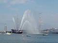 Fireboat Cooling Down Hot Water at Aquatic Park