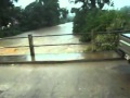 enchente na ponte dos cachorros em São João del-Rei - 08/01/2012