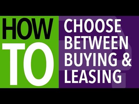 how to decide to buy or lease a car