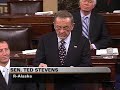 Sen. Ted Stevens (R-AK) Farewell Remarks on the Senate Floor Sen. Ted Stevens (R-AK) Farewell Remarks on the Senate Floor
