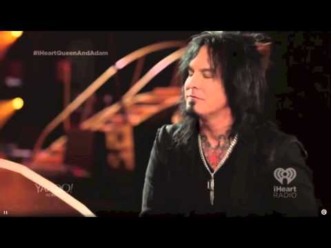 16 06 2014 iHeartRadio Theatre LA Nikki Sixx and Queen interview
