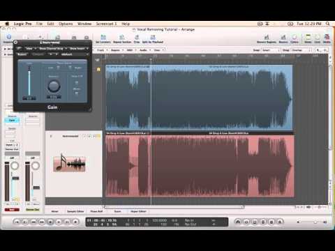 how to isolate vocals in logic