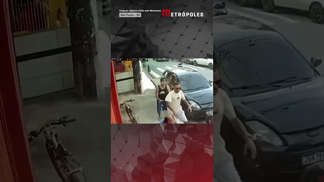 Pai abraça filha que escapou de atropelamento que matou 2 irmãos