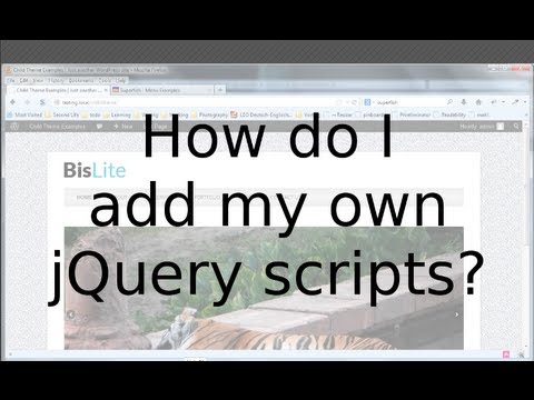 how to javascript wordpress