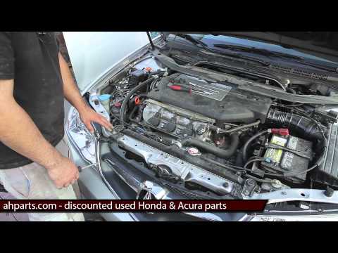 How to replace install change front bumper replacement 2002 2003 02 03 Acura TL Tutorial DIY