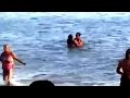 Pareja Teniendo Relaciones Sexuales En La Playa