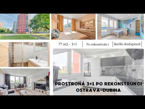 Video Prostorný byt 3+1 v Ostravě - Dubině po rekonstrukci!
