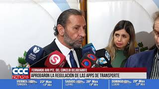 FERNANDO JURI PTE. DEL CONCEJO DELIBERANTE