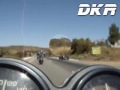 DKR motoclube na estrada . DKR motoclube na estrada .