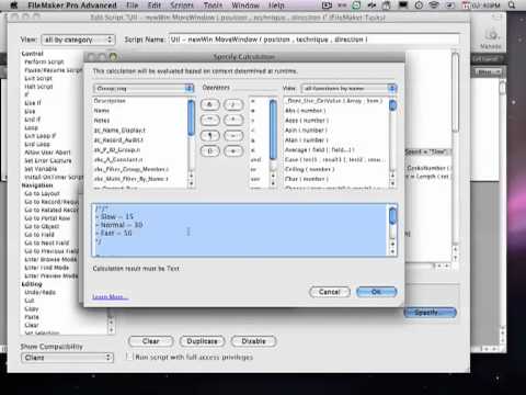 Animated FileMaker Pop Up Windows: Part 2 Animated FileMaker Pop Up Windows: Part 2