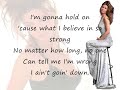 Shania Twain - I ain't goin' down