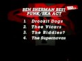 Thee Vicars win Ben Sherman best punk/ska act @ indy awards 2008