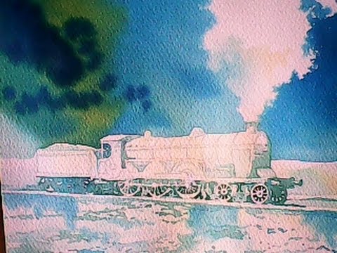 how to paint ho trains