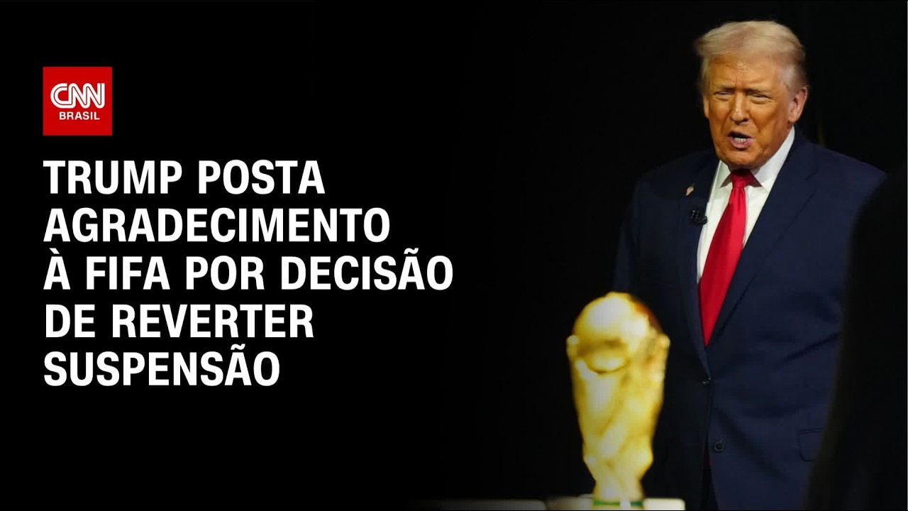 Trump agaradece à Fifa por reverter suspensão de atacante na Copa Do Mundo | CNN NOVO DIA