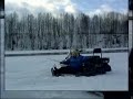 Ice fishing for salmon in Swedish Lapland.