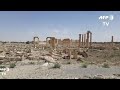 Syrian forces strengthened their hold on Palmyra on Monday and pushed forward against the Islamic State group 