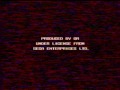 Shining Force Sound Test on PAL Sega Megadrive