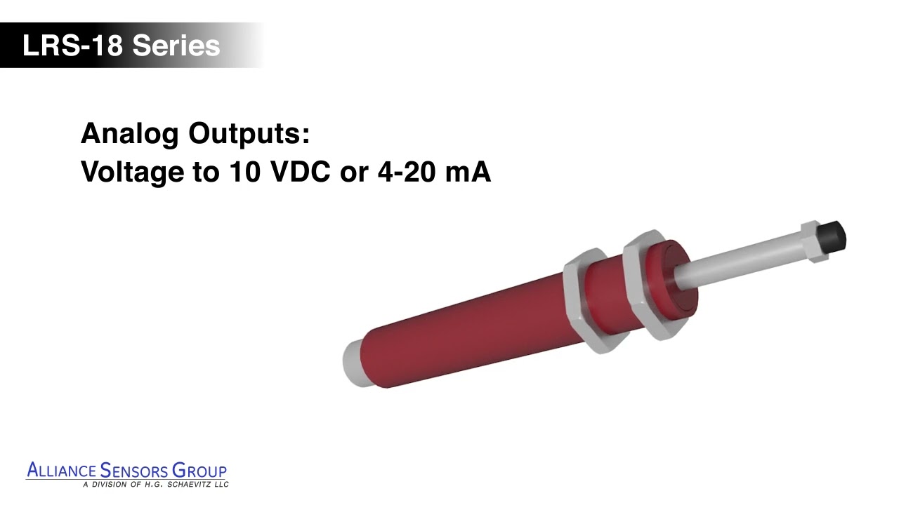 Alliance Sensors ASG LRS 18 Overview Video | Heilind Electronics
