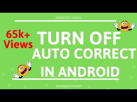 how to turn off autocorrect on xperia zl