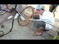 Competencia a la bici mas larga!