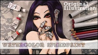 New Video! Succubus Original Illustration