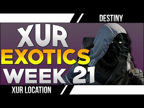 DESTINY XUR LOCATION & EXOTIC DRAGON'S BREATH! (Destiny Xur Week #20 Exotics & Items List)
