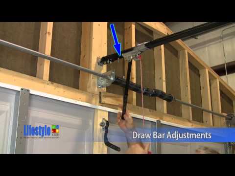 how to screen in a garage door