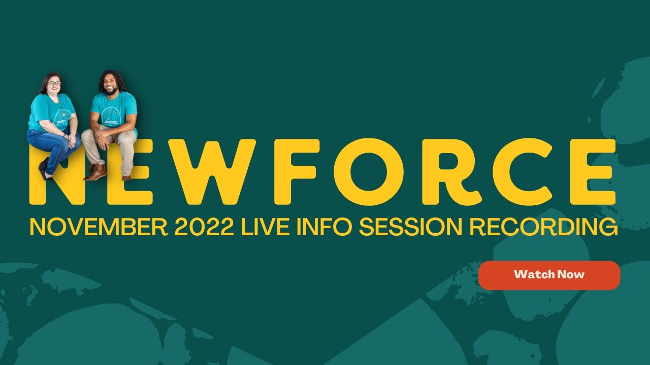 NewForce Live Info Session, November 2022