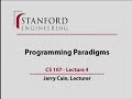 Lecture 4 | Programming Paradigms