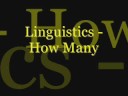 Linguistics -  How Many
