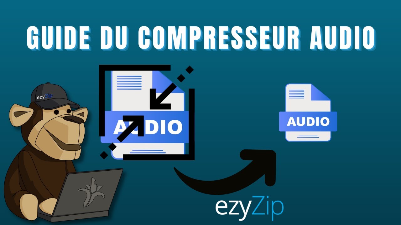 Réduire la taille de AUDIO en ligne ! ezyZip