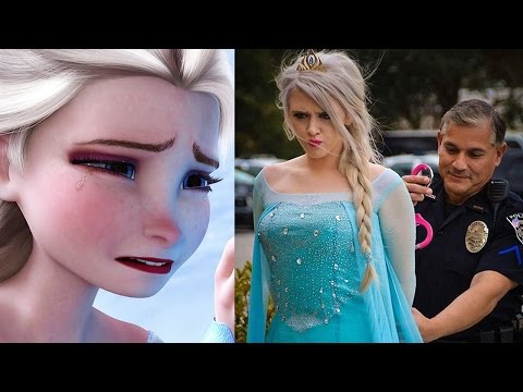 Frozen’s Elsa Gets Arrested In South Carolina For Making It Cold