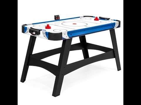 54in Air Hockey Table W 2 Puck 2 Paddles Led Score Board