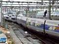 Premiers trains sur le pont Garonne, Bordeaux