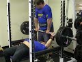 Harv 315lb Bench Warm-up