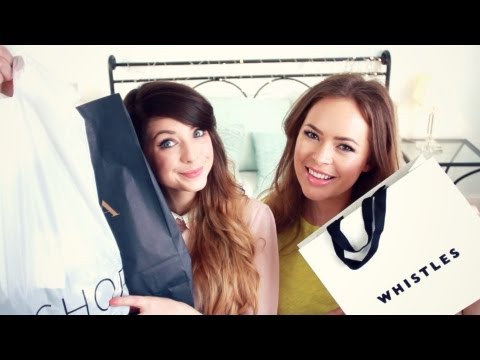 Clothes - Me & Tanya Burr went clothes shopping! Video we filmed on Tanyas channel: http://bit.ly/150ROVt Subscribe to Tanya: http://bit.ly/150QhPi WHERE TO FIND TANYA...
